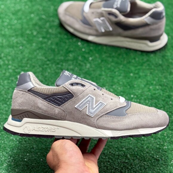 New Balance 998 Core MiUSA Grey Silver Mens U998GR NEW Multi Sz - Picture 1 of 4